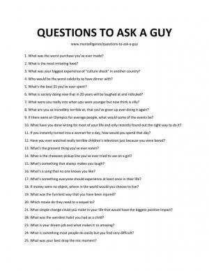 121 perguntas para conhecer um cara (interessante, engraçada, aleatória)