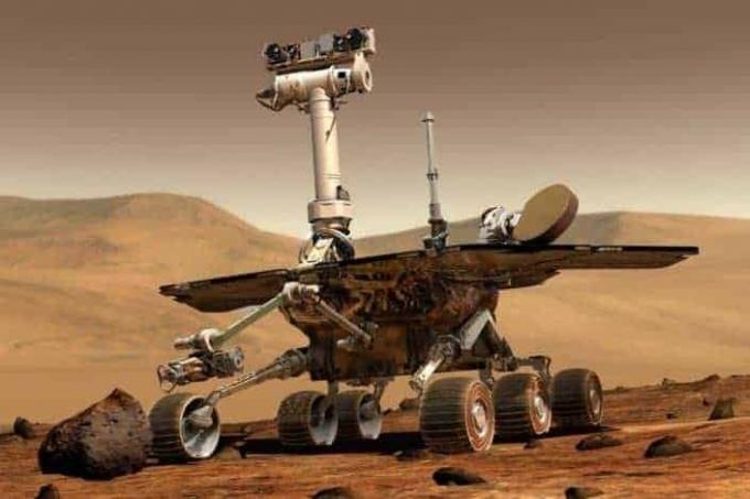 Navn på Mars Pathfinder-landeren, der landede på Mars