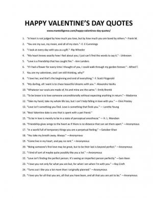 12 удивительных цитат с Днем святого Валентина