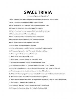 33+ вопросов и ответов по космосу и астрономии (от простого к сложному)